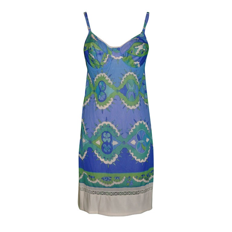 Emilio Pucci for Formfit Rogers dress-slip