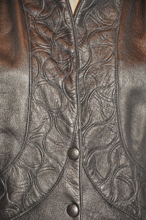 Black Bronze Lambskin Jacket