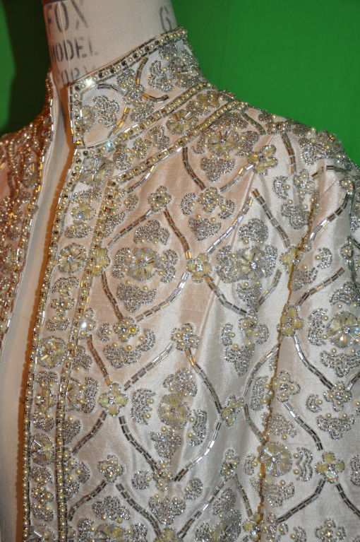 Women's Spectacular Made-to-order rhinestone embellish jacket For Sale