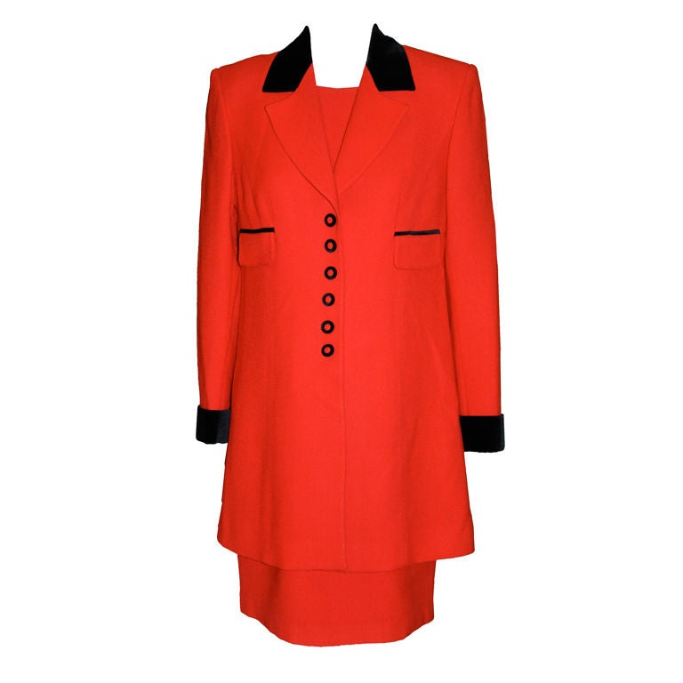 Therese Baumaire (Paris) 2-piece dress and matching coat For Sale