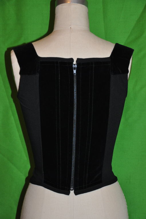 Noir Top bustier Vivienne Westwood en vente