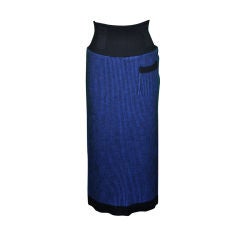 Hiroko Koshino 'Pret a Porter' knit maxi skirt