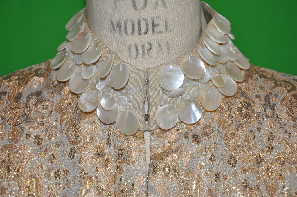Dolce & Gabbana - Veste de soirée en brocart doré Pour femmes en vente