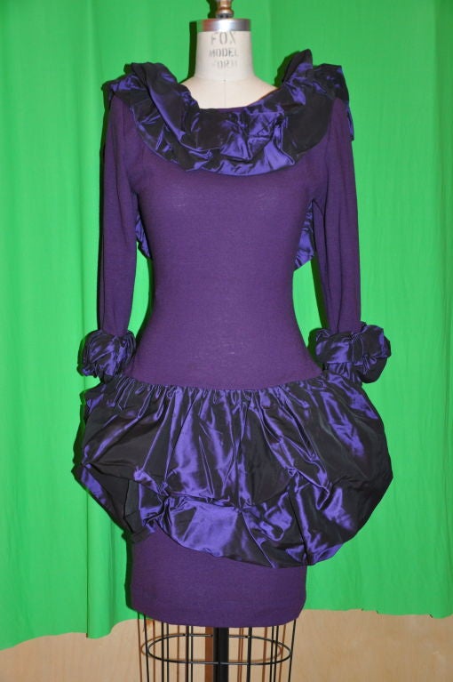 Women Pouf Dress Woven main image 1