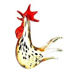 Murano "Spotted Rooster"