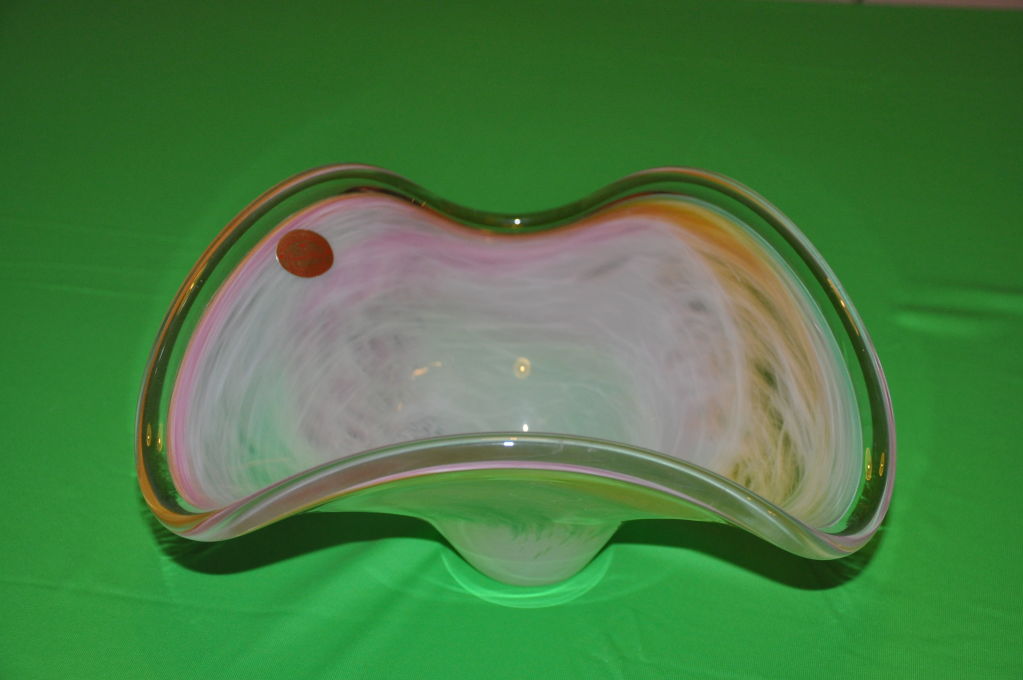 Murano large candy dish