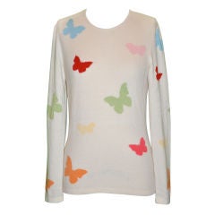Vintage Richard Grand Cashmere "butterfly" sweater