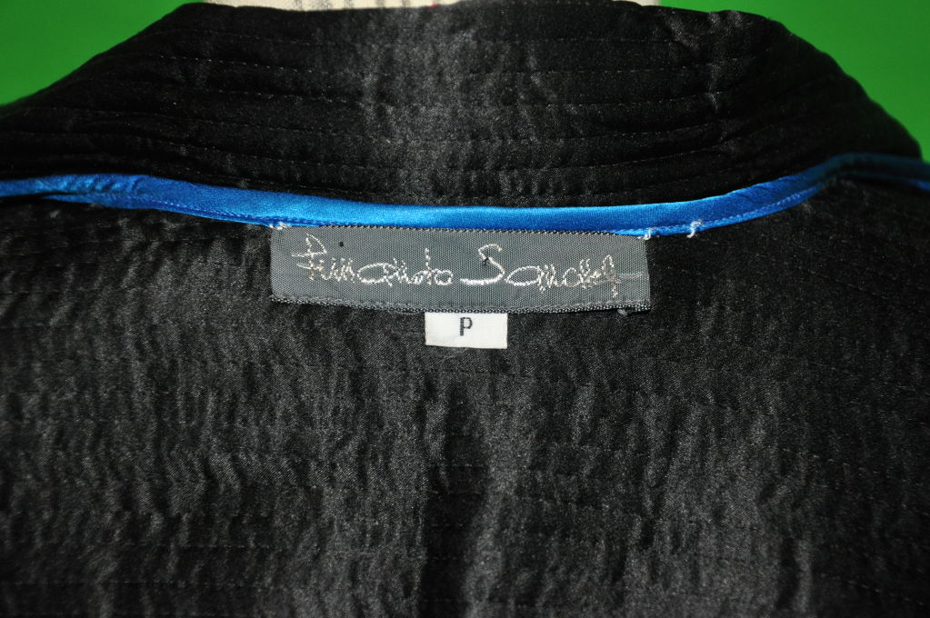 Fernando Sanches reversible lounge wrap tie jacket For Sale 1