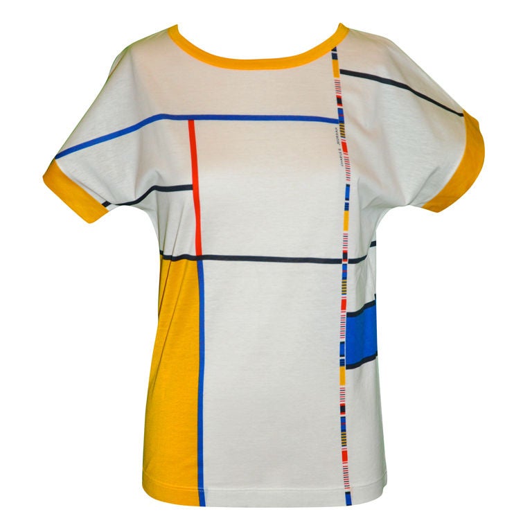 Charles Jourdan Cotton Tee For Sale at 1stDibs