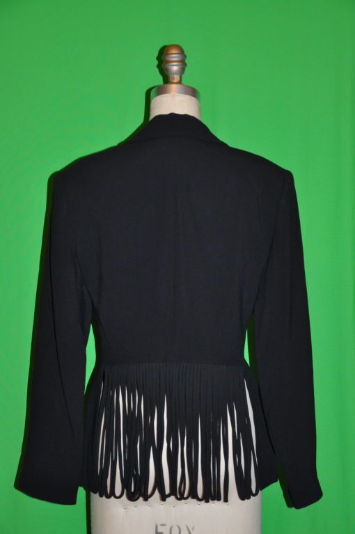 Lolita Lempicka 'Premiere' Detailed back blazer In New Condition For Sale In New York, NY