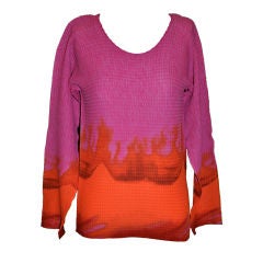 Issey Miyake Multi-colored top 3