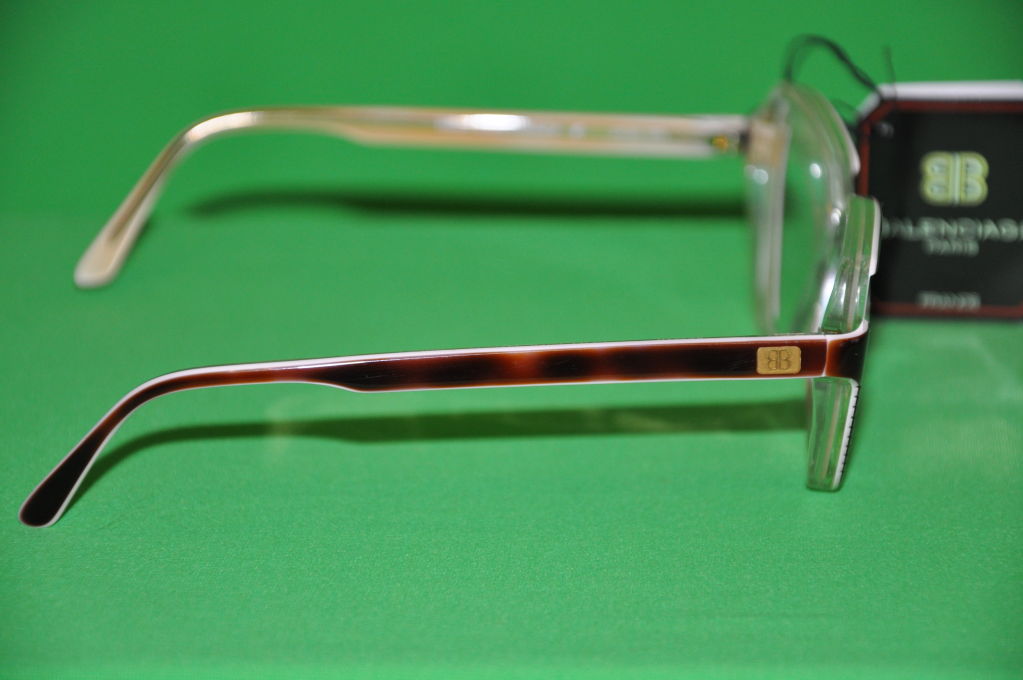 clear balenciaga glasses