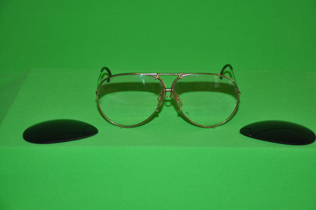 18k gold eyeglasses frames