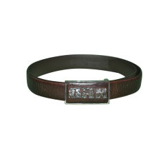 Vintage Vivienne Westwood "Man" leather belt
