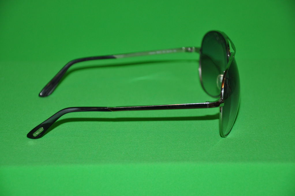 Tom Ford gold metal frame sunglasses For Sale at 1stDibs