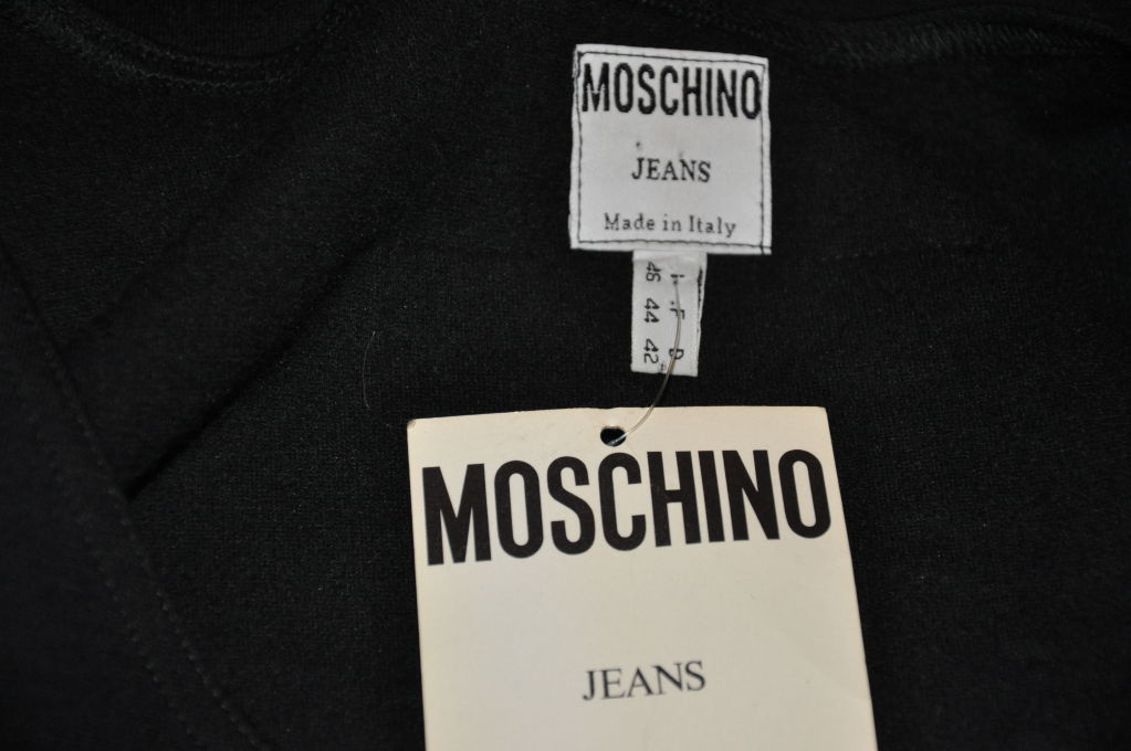 Women's Moschino back wool 
