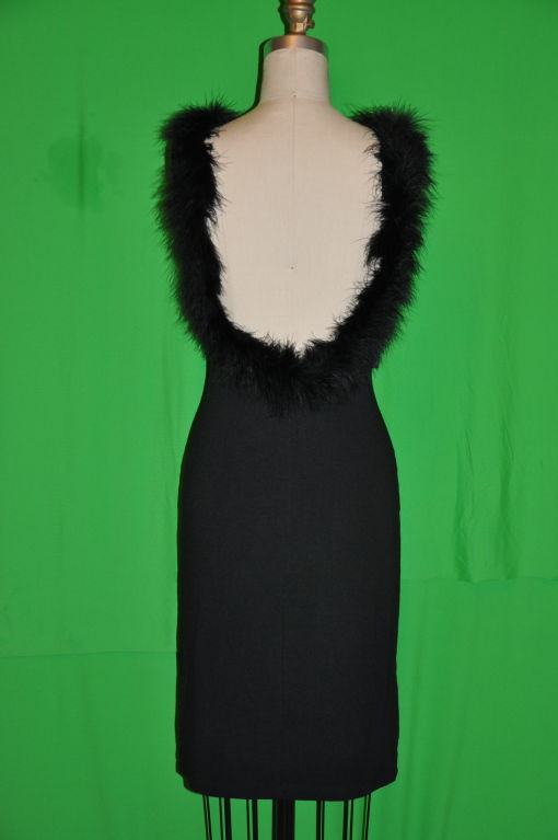 Black Moschino black spandex dress