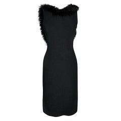 Moschino black spandex dress