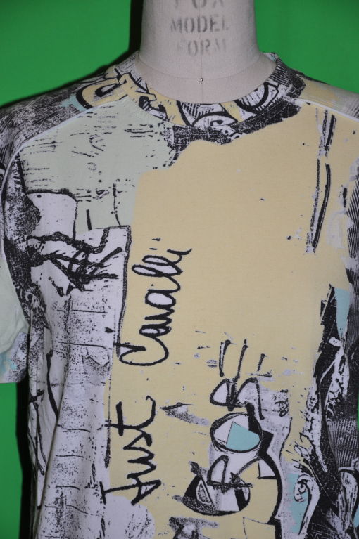 Camiseta multicolor Roberto Cavalli en venta 1