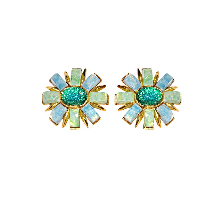 Jean & Kuniko Clip-on earrings For Sale