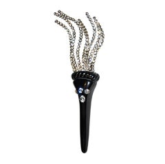 ALMA (Paris) "Torch" brooch