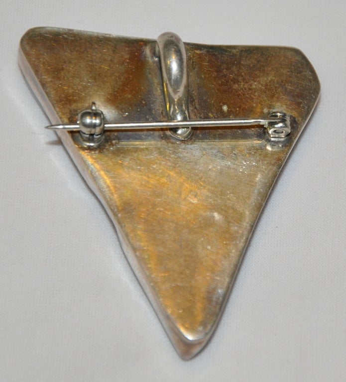 Terika Blake Sterlingsilber-Anhänger/Brosche Damen im Angebot