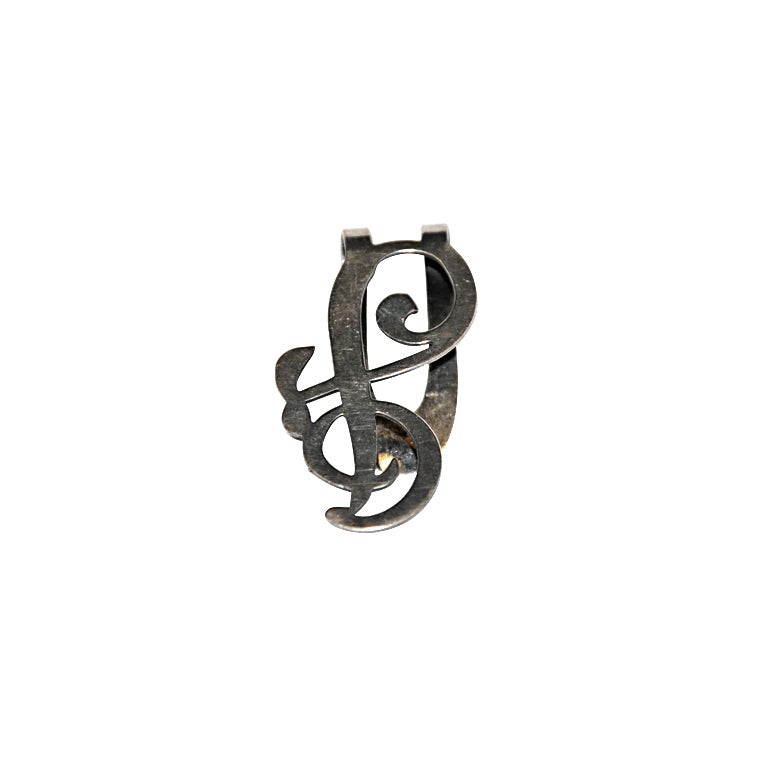 Clip d'argenterie en argent sterling Apollo En vente sur 1stDibs