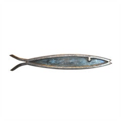 Taxco Sterling "Fish" Brooch