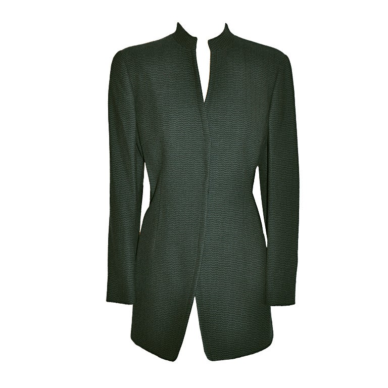 Giorgio Armani Giacca Black & Greene Forest