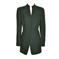 Giorgio Armani Black & forest green jacket