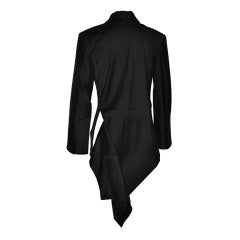 Yohji Yamamoto Deconstructed Black blazer