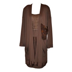 Alma Couture Coco Dreiteiliges Jersey-Ensemble