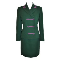 Gianni Versace Couture Verde e Fucsia