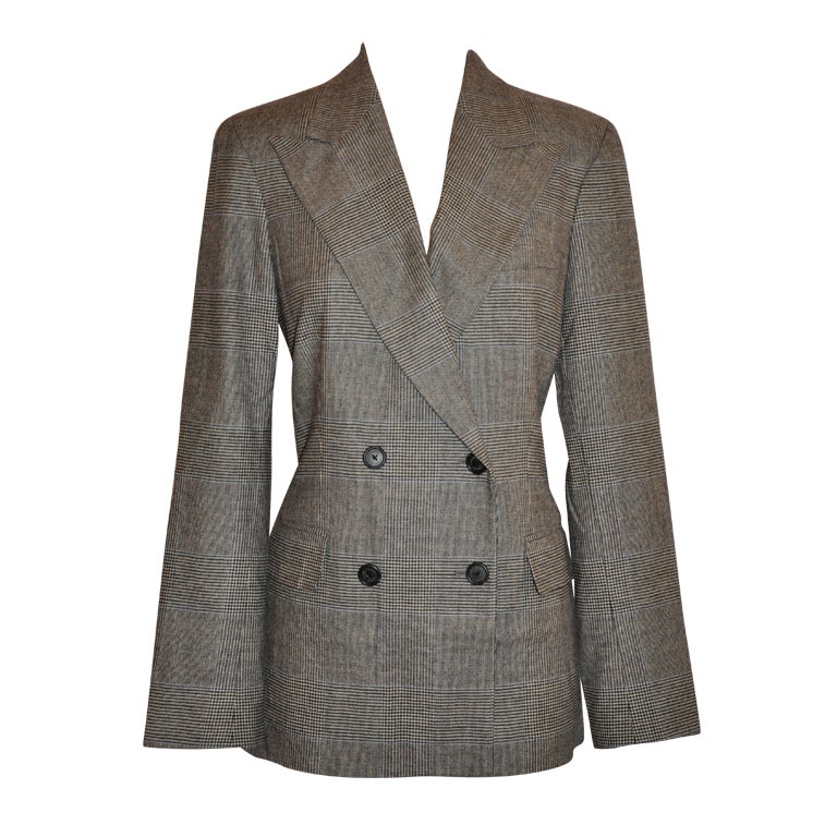 Ralph Lauren Spring wool plaid jacket