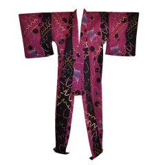 Japanese Cotton Purple kimono