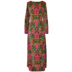 Colin Glascoe of London multi-color with open sleeves maxi 4