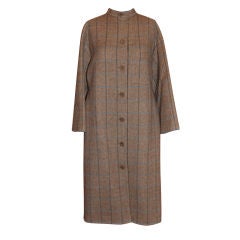 Geoffrey Beene's camel double-faced felted Apache wool coat 9