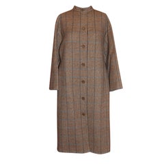 Geoffrey Beene's camel double-faced felted Apache wool coat