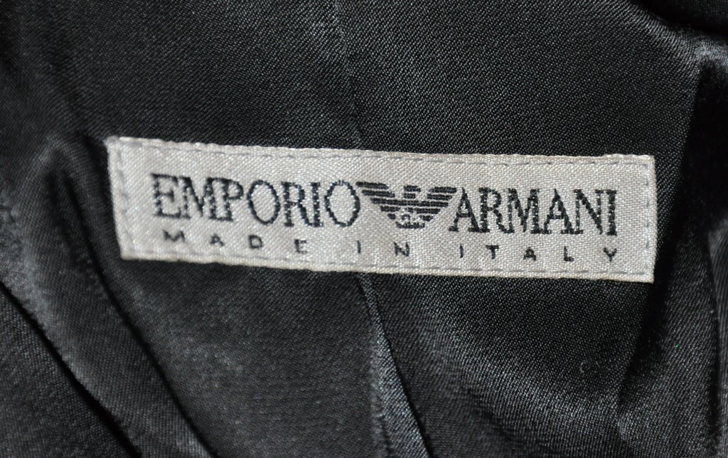 Giorgio Armani black evening jacket at 1stDibs | black evening jackets