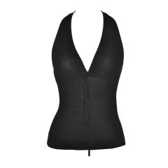 Dolce & Gabbana black halter 7
