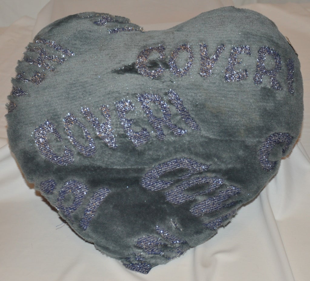 Enrico Coveri "heart" pillow