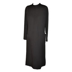 Pauline Trigere Coco Wool jersey dress 7