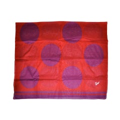 Vintage Kenzo Red & Purple scarf