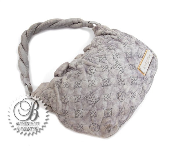 LOUIS VUITTON Olympe Nimbus Gris PM Bag