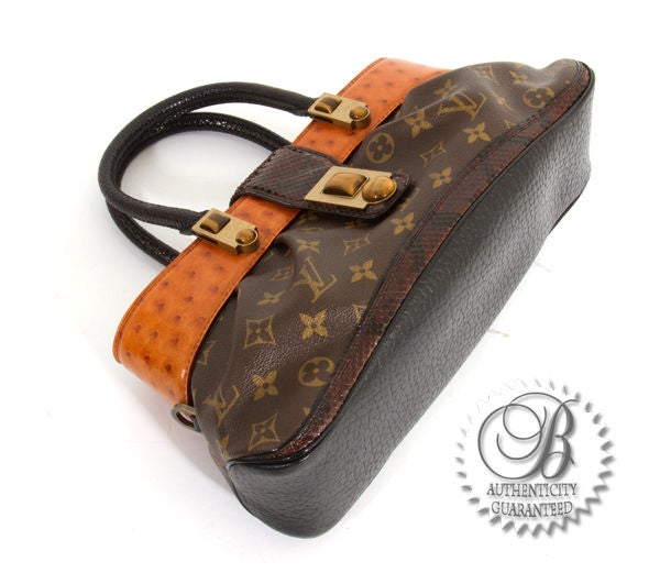 Louis Vuitton Waltz Macha Ostrich Bag ○ Labellov ○ Buy and Sell