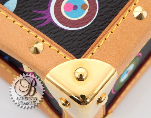 LOUIS VUITTON Multicolor Murakami Eye Miss You Bag Purse 2