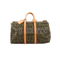 Louis Vuitton LV Keepall 25 Graffiti green Multiple colors ref.673702 -  Joli Closet