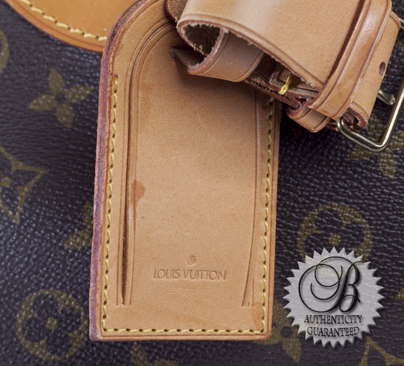 Women's LOUIS VUITTON Monogram Alize 24 Heures Soft Travel Bag For Sale