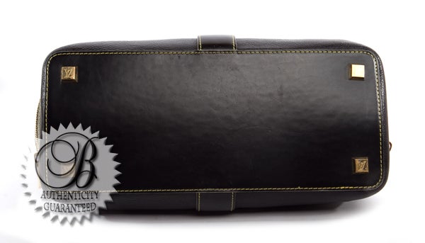 LOUIS VUITTON Black Suhali L'Ingenieux Purse Bag For Sale 1