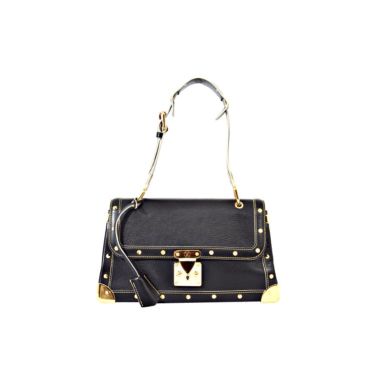 LOUIS VUITTON Black Suhali Le Talentueux Handbag For Sale